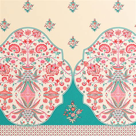 Buy PORTICO Neeta Lulla Vrindavan Symphony Cotton 210TC Printed 3Pcs ...