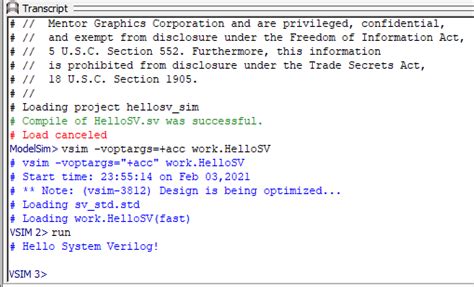 Image result for ModelSim Tutorial SystemVerilog a Linux