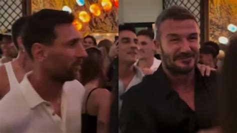Lionel Messi stuck in Inter Miami afterparty conga line led by David ...