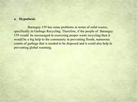 Waste Management Research - City University of Pasay (BPG) | PPTX