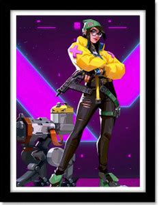 Valorant gaming framed poster for room home and office decor | Framed ...