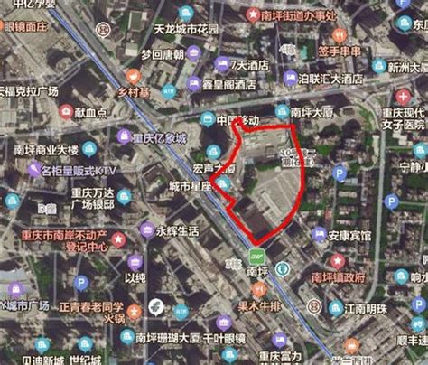 重庆南坪商圈在哪里,重庆南坪商圈的崛起,南坪商圈有哪些商场_大山谷图库