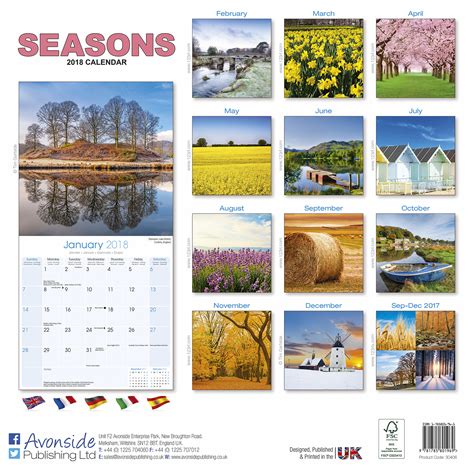 Serene Seasons Calendar