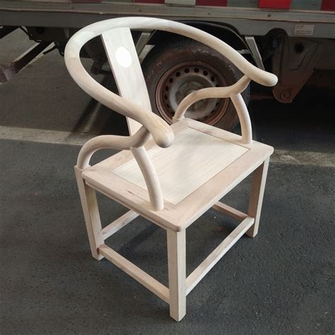 白茬新中式休闲椅白胚家具茶台椅子橡木围椅靠背椅厂家批发-阿里巴巴