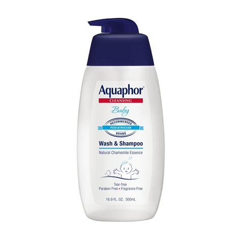 Aquaphor Baby Wash and Shampoo 16.9 fl oz Gentle for Sensitive Skin ...