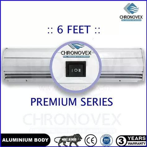 Air Curtain 6 Feet Aluminium Body Premium Series | Chronovex India