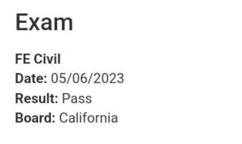 Image result for Fe Civil Exam Question Distribution