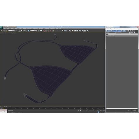 bikini underwire bra 3d c4d