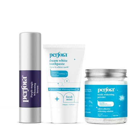 Perfora Perfect White Combo | Purple Magic Whitening Serum,Teeth ...