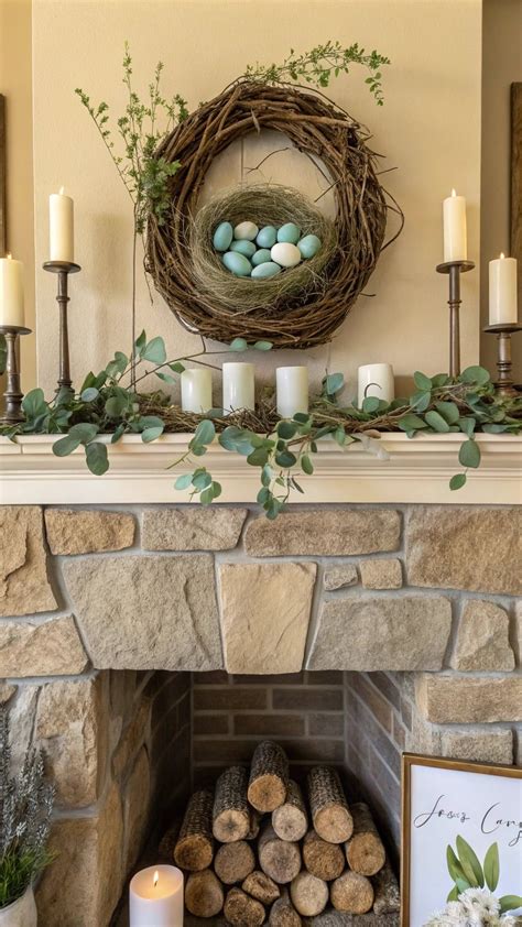 Best 13 18 Spring Mantle Decor Ideas For Beautiful Seasonal Upgrades ...
