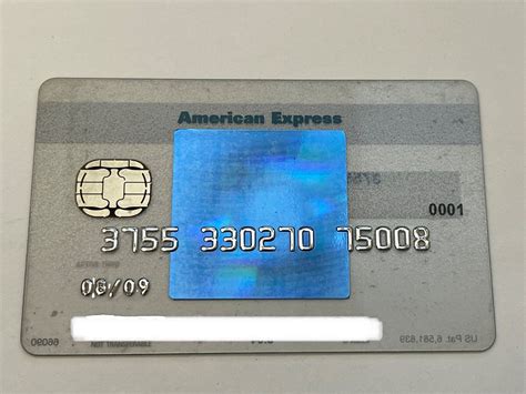 American Express Clear Credit Card Alpha Bank Chip Greece Exp 2009 ...