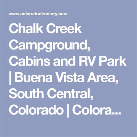 Park Creek Campground Colorado: Camping Reservations & Amenities