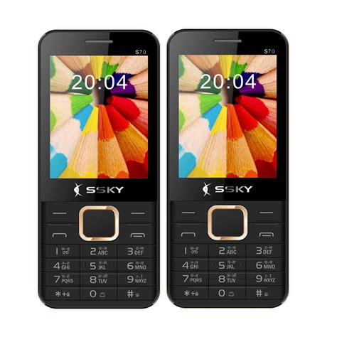 SSKY S70 (Dual SIM 2.8 inch QVGA Display, 0.3 MP Camera 1850 mAh ...