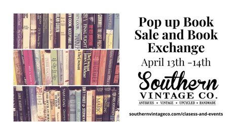 Book Pop Up Sale and Book Exchange, 4210 Altruria Rd, # 122, Bartlett ...