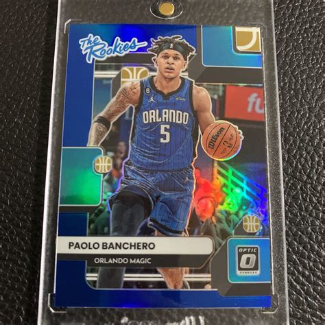 49枚限定 激レア Paolo Banchero RC 2022-23 Panini Donruss Optic The Rookies ...