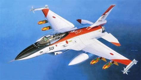 Mitsubishi XF-2A Prototype (Shigeo Koike) | Aircraft art, Aviation art ...