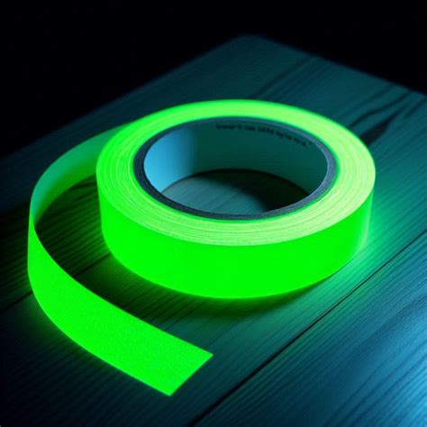 M. K. Stickers Night Glow Tape, Radium Tape, Glow in The Dark Tape ...
