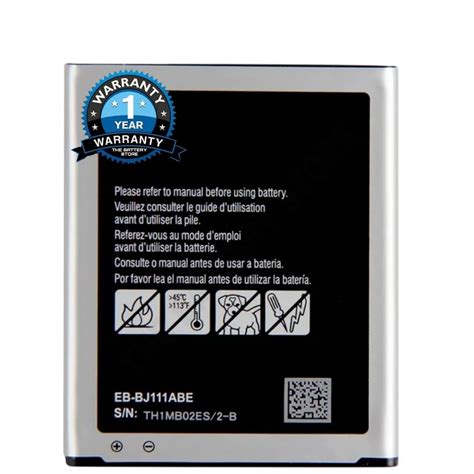 THE BATTERY STORE® Orignal EB-BJ111ABE Battery for Samsung Galaxy J1 ...