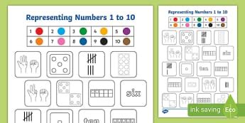 Image result for EYFS Activity Representing Numbers
