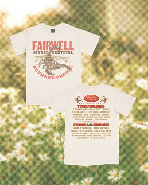 FairWell Festival | Here's your first look at the 2025 Merch Collection ...