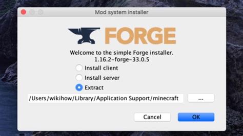 Install Forge Client 的图像结果
