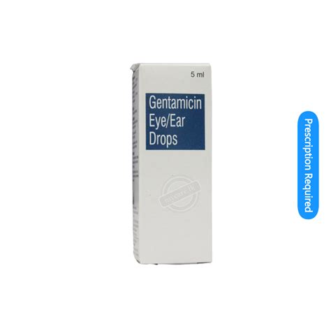 Gentamicin Eye & Ear Drop 5Ml (Fdc)