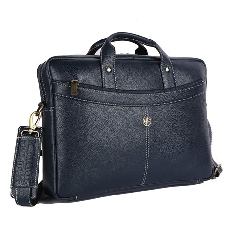 HAMMONDS FLYCATCHER Genuine Leather Office Bag for Men, 15.6 Inch ...