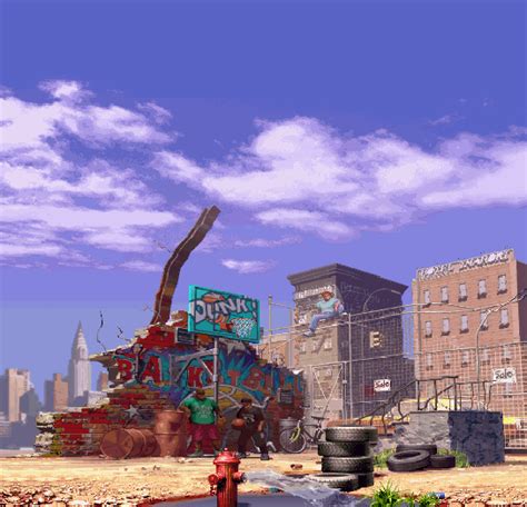 Street Fighter III: 3rd Strike - Animated Stages / Backgrounds