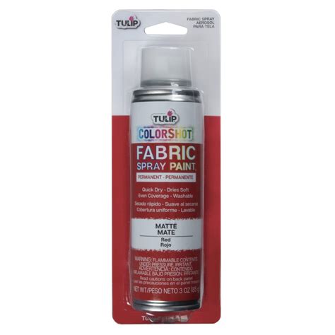 Tulip ColorShot Instant Fabric Color Spray 3oz-Red : Amazon.in: Home ...