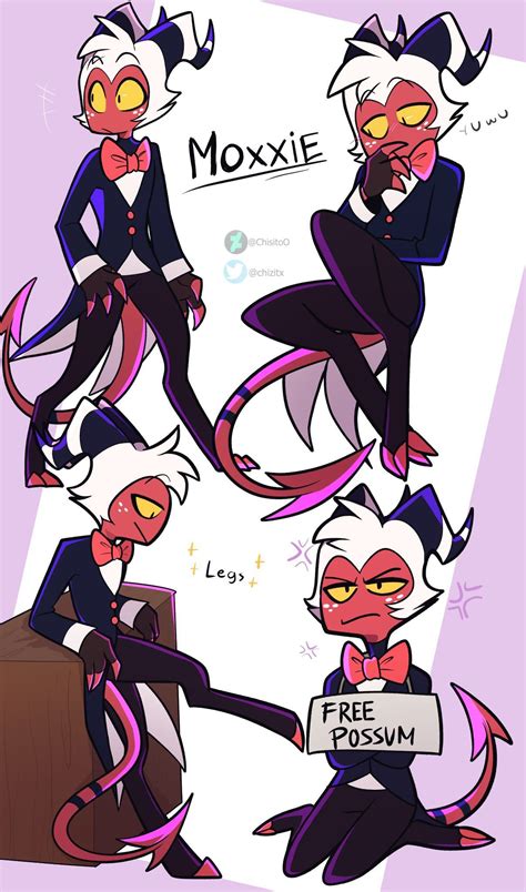 Helluva Boss Moxxie | Boss, Boss wallpaper, Hotel art