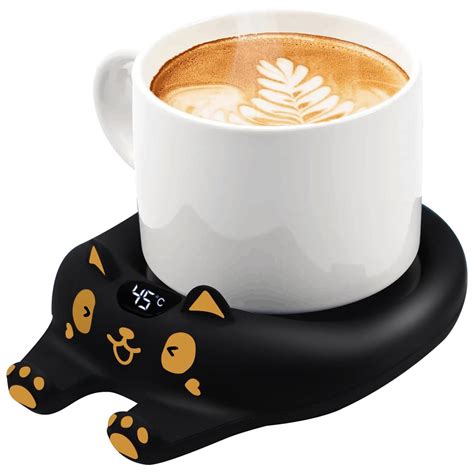 Mug Warmer,Coffee Warmer for Desk Candle Warmer Auto Shut Off,Coffee Cup Warmer with 3 Temp ...