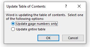 Image result for Multi-Level Toc Update