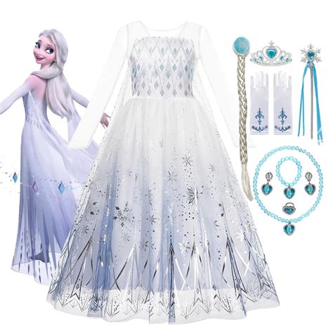 Frozen 2 Elsa Dresses for Girls Elsa Costumes Princess Dress - Etsy