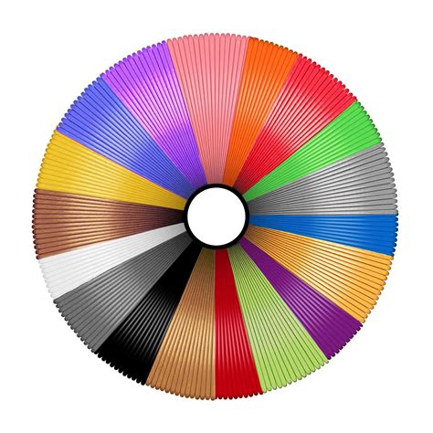 INDIKONB 18 Colors 3D Pen Filament Wire Refills 1.75 mm PLA Pack ...