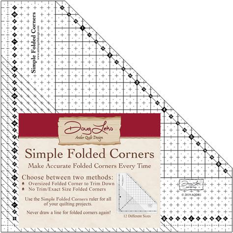 Image result for Folded Corner Clipper Ruler Tutorial