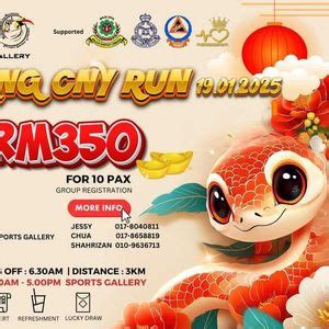2025 LIMBANG CNY RUN, Dataran Jubli Emas @ Waterfront Limbang, Labuan ...