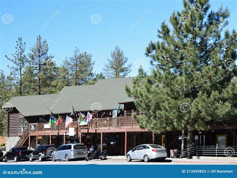 The Old Town of Idyllwild at Mount San Jacinto, California Editorial ...