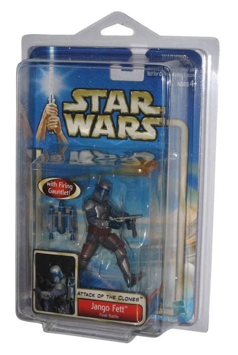 Buy Star Wars: Episode 2 Jango Fett (Final Battle) Action Figure by ...