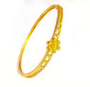 Swapna Jewels Alloy Zircon Gold-plated Bracelet Price in India - Buy ...
