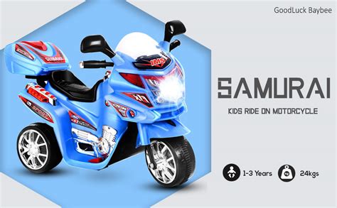 Buy GoodLuck Baybee Samurai Rechargeable Battery Operated Ride-on Bike ...