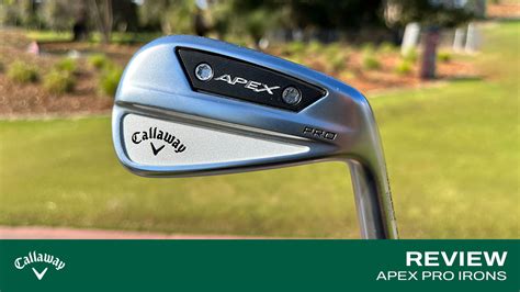 Callaway Apex Pro Iron Tests 的图像结果