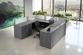 Image result for Modern Reception Desk