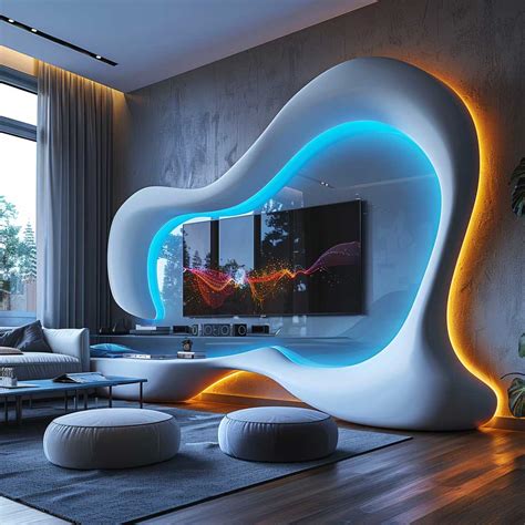 18+ Bold Modern LED TV Wall Panel Ideas to Transform Your Art Deco ...