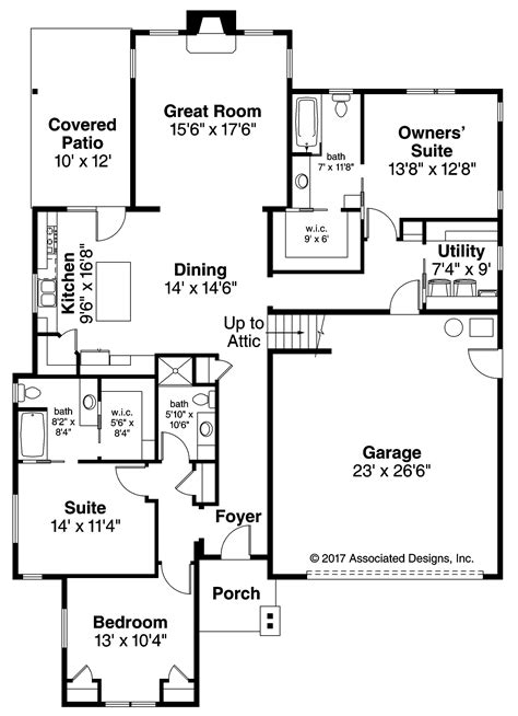 2 Master Bedroom House Plans Open Floor Plan | Floor Roma