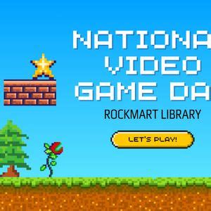 National Video Game Day Movie & Activity, 316 N Piedmont Ave, Rockmart ...