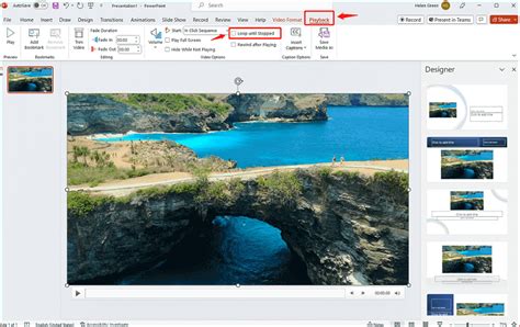 Image result for How to Set Up Loop in PowerPoint