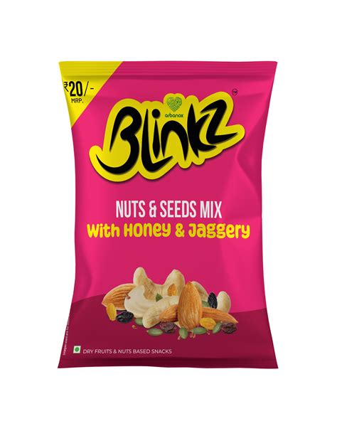 Mixed Nuts and Seeds – Blinkz Nuts & Seeds Mix with Honey & Jaggery ...