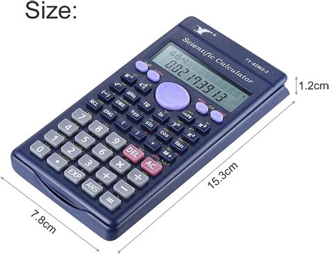 Buy Aibecy1 Scientific Calculator Counter 240 Functions 2 Line LCD ...