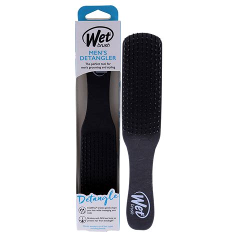 Wet Brush Mens Detangler Brush - Black Leather - 1 Pc - Walmart.com