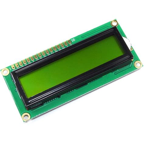 Lcd1602 Parallel Lcd Display Yellow Backlight